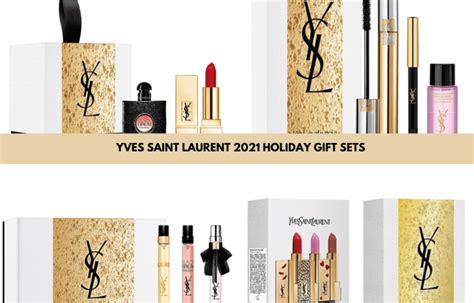 ysl 聖誕禮盒 2021|YSL 2021流金聖誕限量系列！絕美金箔包裝x實用色 .